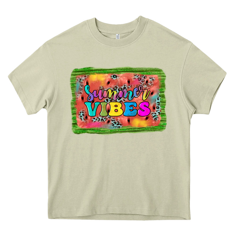 Summer Vibes Watermelon Heavy Core Tee by JahusDesignShop | Teevron