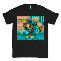 Black wıshın i was fıshın Classic Tee - TumblerDesignByShophia