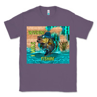 Lavender wıshın i was fıshın Classic Tee - TumblerDesignByShophia