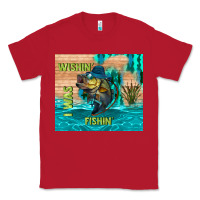 Red wıshın i was fıshın Classic Tee - TumblerDesignByShophia