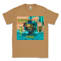 Toasted Coconut wıshın i was fıshın Classic Tee - TumblerDesignByShophia
