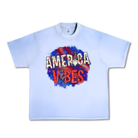 Grape Ice America vibes with gnome Urban Heavy Tee - HowdyJamesFarm