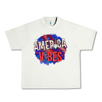 Pistachio America vibes with gnome Urban Heavy Tee - HowdyJamesFarm