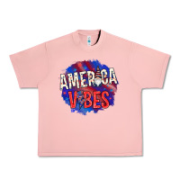 Salmon America vibes with gnome Urban Heavy Tee - HowdyJamesFarm