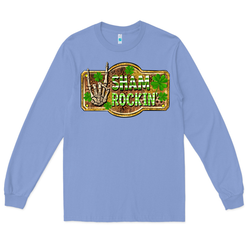 Shamrockin' St. Patrick's Day Long Sleeve Tee by OliviaCreatesArt | Teevron