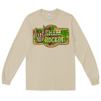 Mushroom Shamrockin' St. Patrick's Day Long Sleeve Tee - OliviaCreatesArt