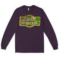 Plum Shamrockin' St. Patrick's Day Long Sleeve Tee - OliviaCreatesArt