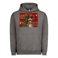 Reindeer Trees Background Urban Hoodie | Teevron