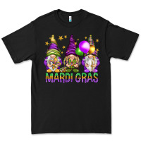 Black Mardi Gras crew with gnomes Premium Tee - NancyCooperArtShop