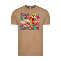Vintage Coffee I teach sweethearts Valentine's Day Vintage Tee - HowdyJamesFarm