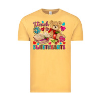 I Teach Sweethearts Valentine's Day Vintage Tee | Teevron