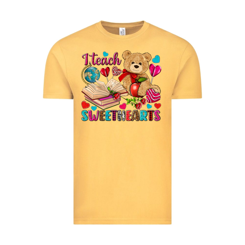 I Teach Sweethearts Valentine's Day Vintage Tee by HowdyJamesFarm | Teevron
