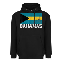 Black Bahamas Flag Country Men Women Kids Christmas Gift Family Heavyweight Hoodie - longCreatives