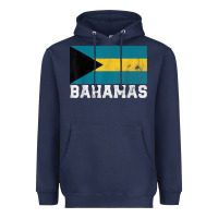 Navy Bahamas Flag Country Men Women Kids Christmas Gift Family Heavyweight Hoodie - longCreatives