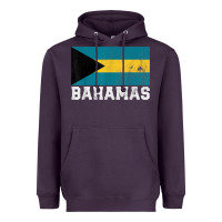 Plum Bahamas Flag Country Men Women Kids Christmas Gift Family Heavyweight Hoodie - longCreatives
