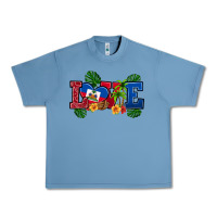 Pebble Blue love haitian republic Urban Heavy Tee - RanaPortraitStore