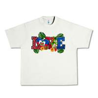 Pistachio love haitian republic Urban Heavy Tee - RanaPortraitStore