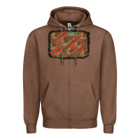 Chestnut mexico pattern background Zipper Hoodie - Artiststas