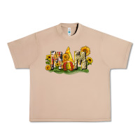Burro Mom gnome sunflower Urban Heavy Tee - CowGirlArtShop