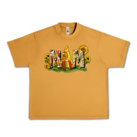 Peanut Butter Mom gnome sunflower Urban Heavy Tee - CowGirlArtShop