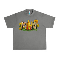 Tornado Mom gnome sunflower Urban Heavy Tee - CowGirlArtShop