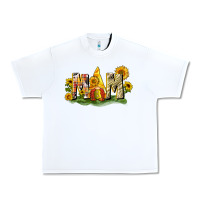 White Mom gnome sunflower Urban Heavy Tee - CowGirlArtShop