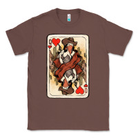 Chestnut Queen Of Hearts Cowgirl Classic Tee - HowdyJamesFarm