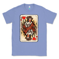 Colony Blue Queen Of Hearts Cowgirl Classic Tee - HowdyJamesFarm
