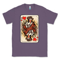 Lavender Queen Of Hearts Cowgirl Classic Tee - HowdyJamesFarm