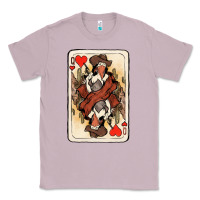 Lilac Queen Of Hearts Cowgirl Classic Tee - HowdyJamesFarm