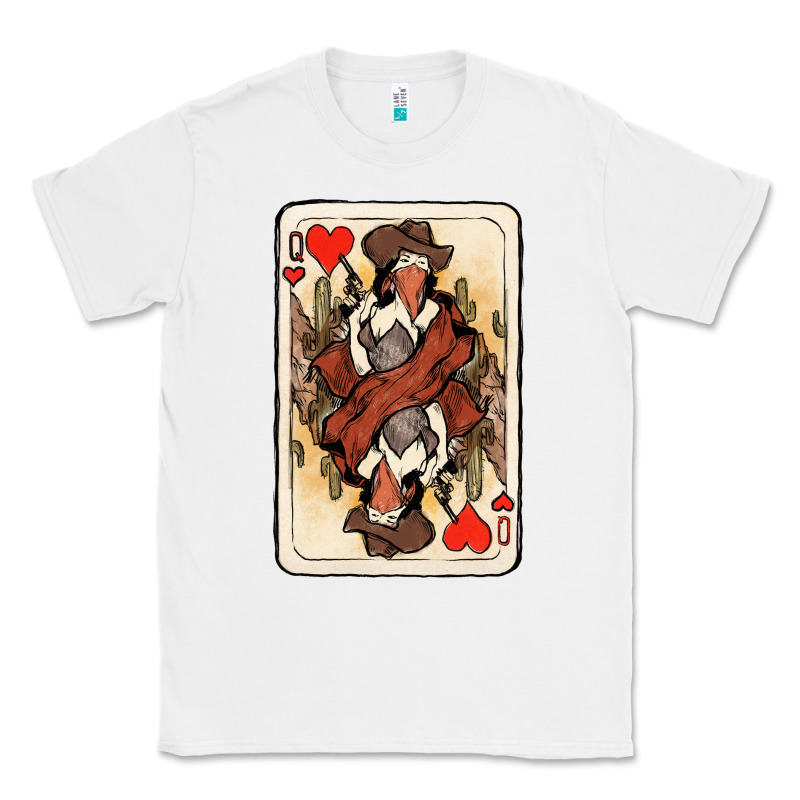 Queen Of Hearts Cowgirl Classic Tee by HowdyJamesFarm | Teevron