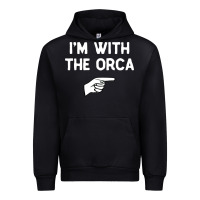 Black im with the orca costume halloween matching party Urban Hoodie - longCreatives