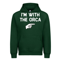 Forest Green im with the orca costume halloween matching party Urban Hoodie - longCreatives