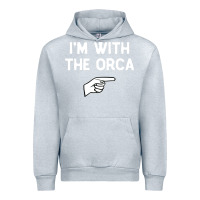 Heather Grey im with the orca costume halloween matching party Urban Hoodie - longCreatives