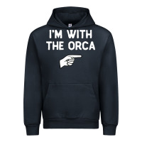 Navy im with the orca costume halloween matching party Urban Hoodie - longCreatives