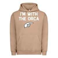Pigment Burro im with the orca costume halloween matching party Urban Hoodie - longCreatives