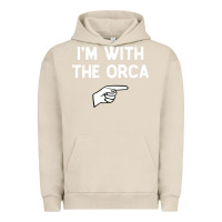 Pigment French Oak im with the orca costume halloween matching party Urban Hoodie - longCreatives