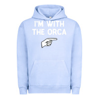 Pigment Grape Ice im with the orca costume halloween matching party Urban Hoodie - longCreatives