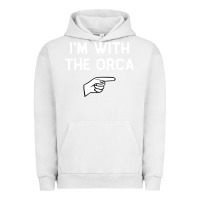 Pigment Lunar Rock im with the orca costume halloween matching party Urban Hoodie - longCreatives