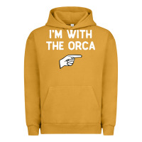 Pigment Peanut Butter im with the orca costume halloween matching party Urban Hoodie - longCreatives