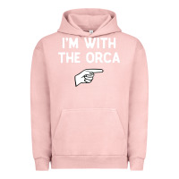 Pigment Salmon im with the orca costume halloween matching party Urban Hoodie - longCreatives