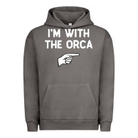 Im With The Orca Costume Halloween Matching Party Urban Hoodie | Teevron