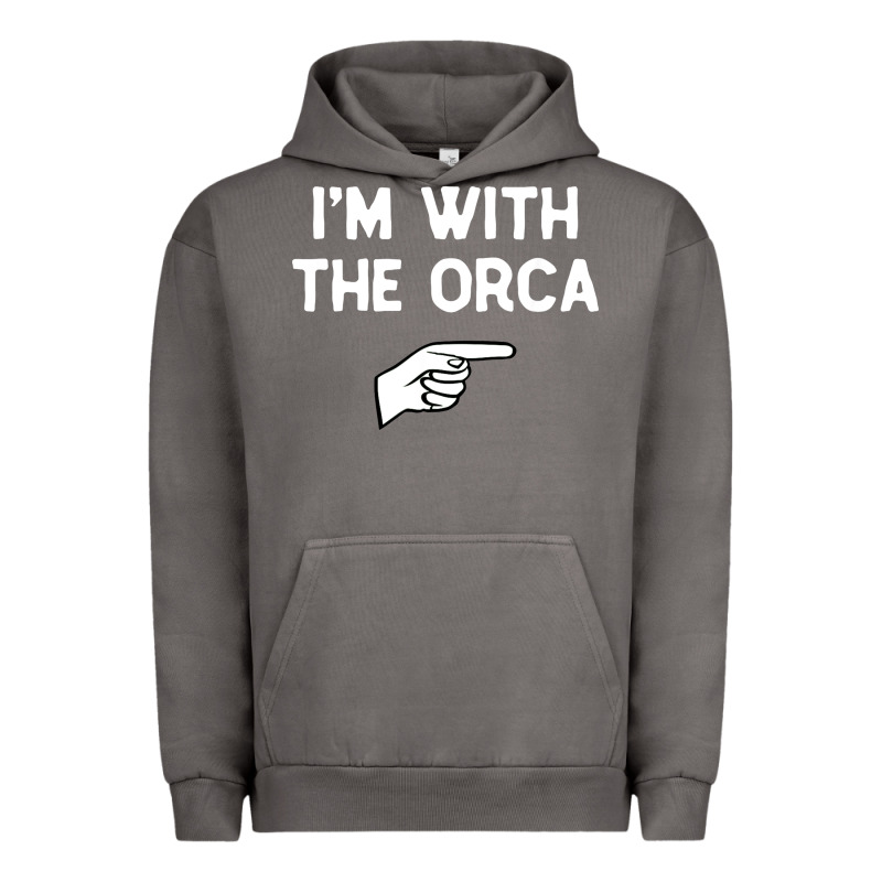 Im With The Orca Costume Halloween Matching Party Urban Hoodie by longCreatives | Teevron