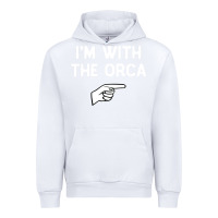 White im with the orca costume halloween matching party Urban Hoodie - longCreatives
