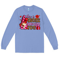 Colony Blue there is gnome one like you olivia Long Sleeve Tee - OliviaCreatesArt