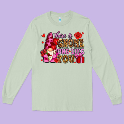 There Is Gnome One Like You Olivia Long Sleeve Tee Designed By Oliviacreatesart