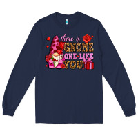 Navy there is gnome one like you olivia Long Sleeve Tee - OliviaCreatesArt