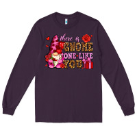 Plum there is gnome one like you olivia Long Sleeve Tee - OliviaCreatesArt