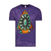 Cloud Purple gemstone arrowhead Vintage Tee - Jasminsmagicworld
