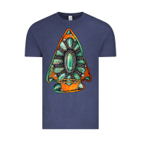 Vintage Denim gemstone arrowhead Vintage Tee - Jasminsmagicworld